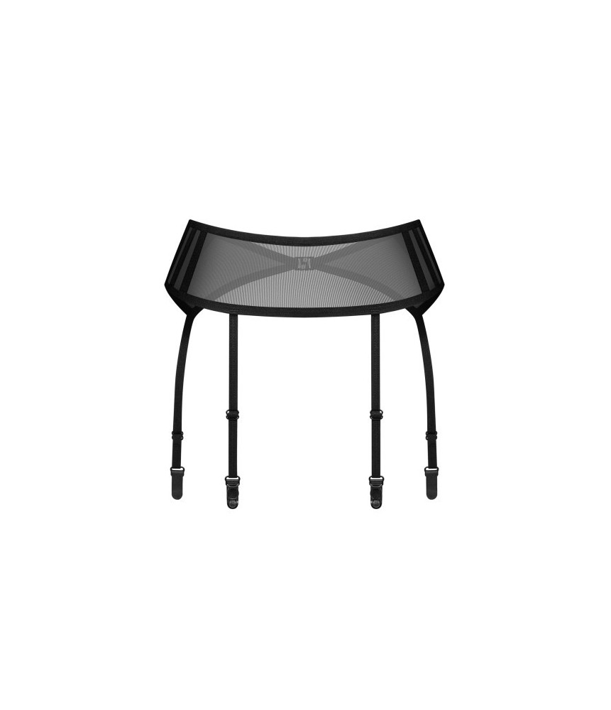 Aurorium porte-jarretelles noires